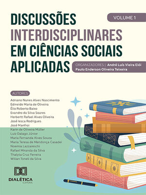 cover image of Discussões interdisciplinares em Ciências Sociais Aplicadas, Volume 1
